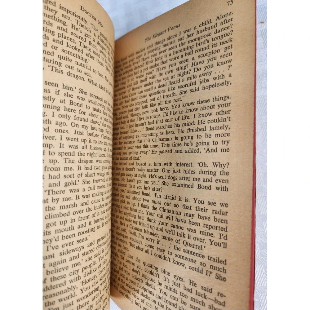 Doctor No Ian Fleming 1958 James Bond Thriller‎ Signet Movie Tie-In Paperback PB